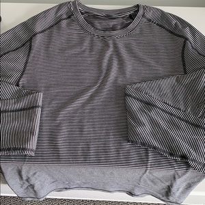 Lululemon MENs striped long sleeve